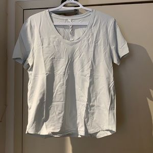 Ocean Air V-Neck Love Tee *Curved Hem